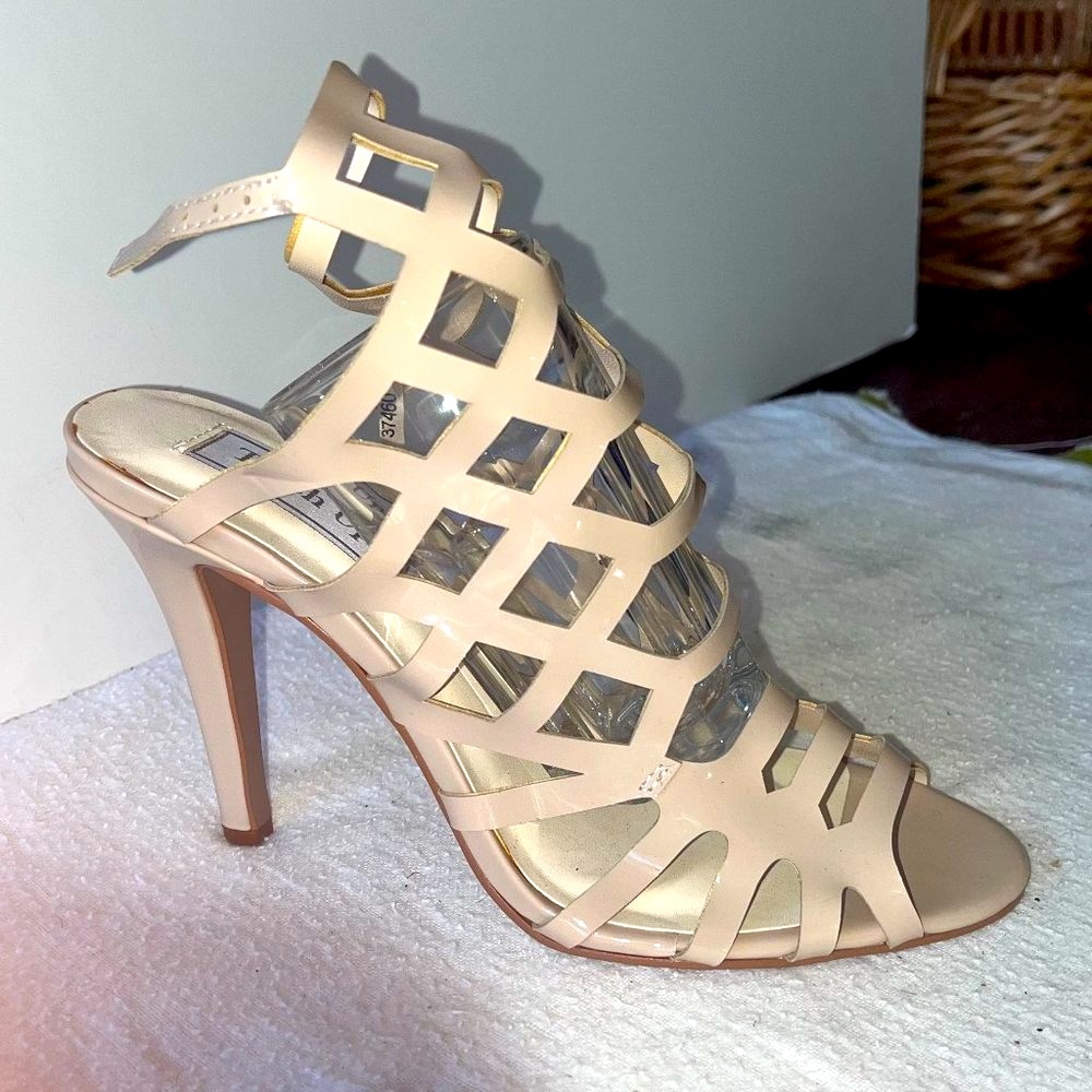 New Touch Ups caged heels